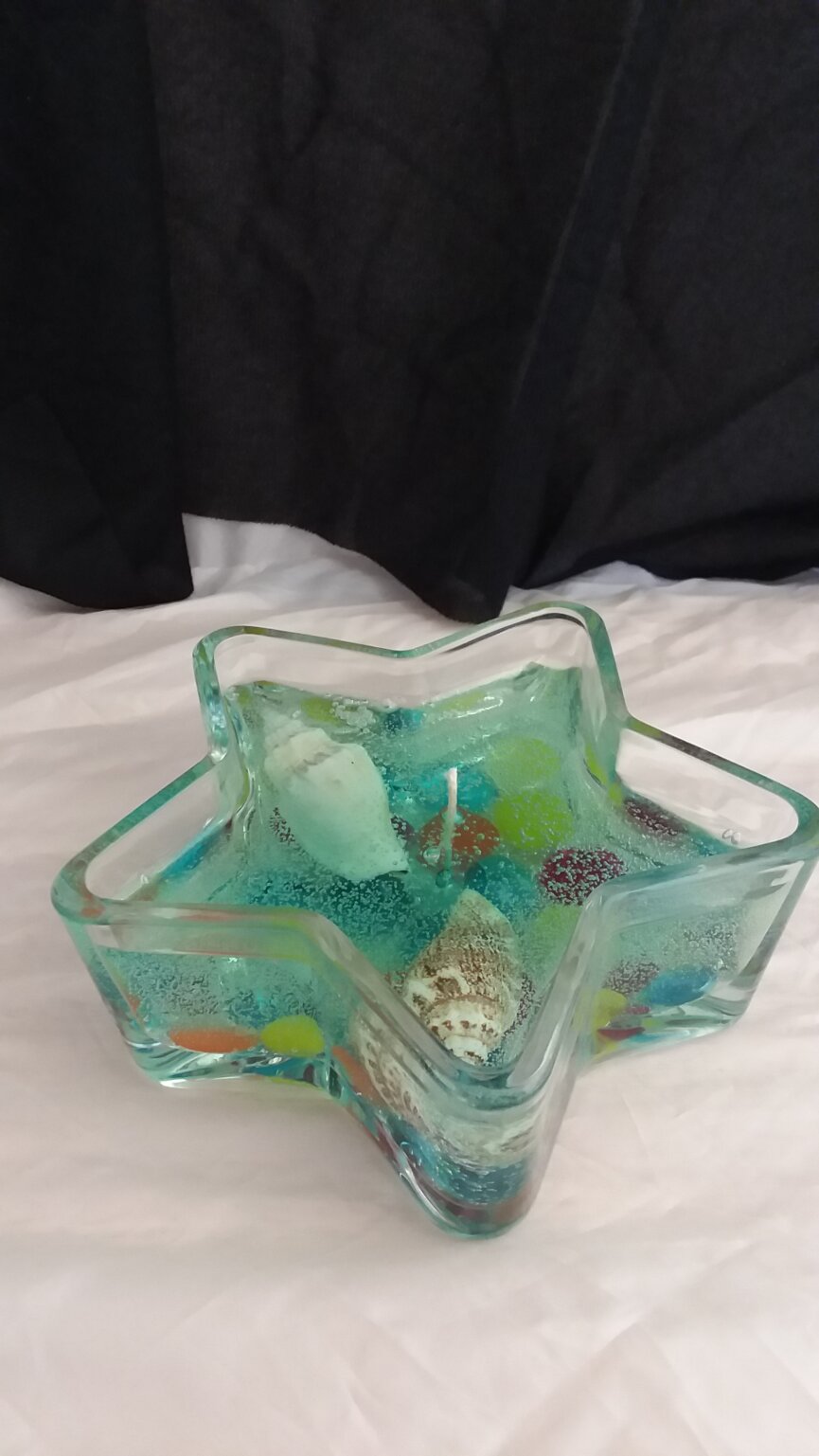 Star Sea Scape Gel Candle - Shop North Dakota