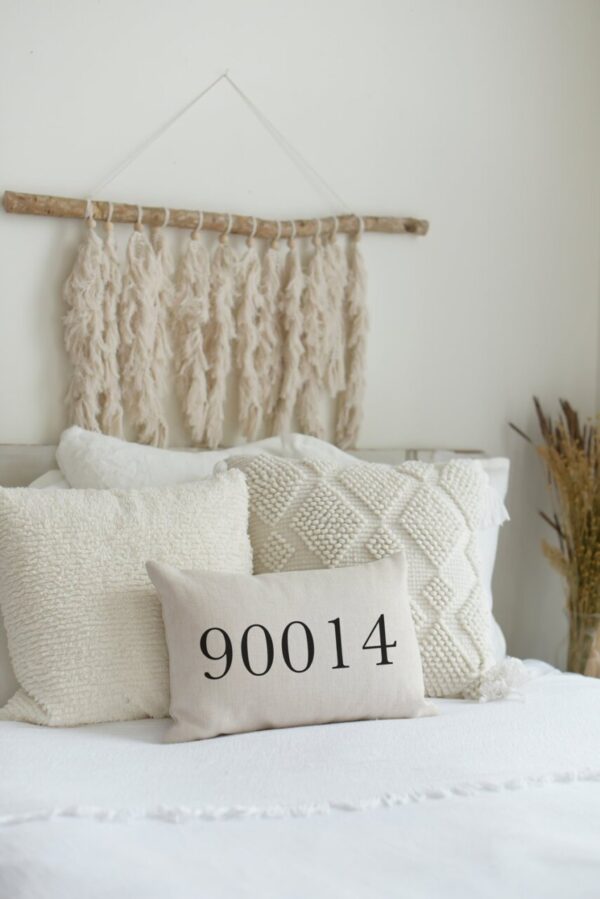 Product image of Classic Zip Code Pillow