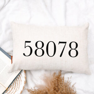 Product image of Classic Zip Code Pillow