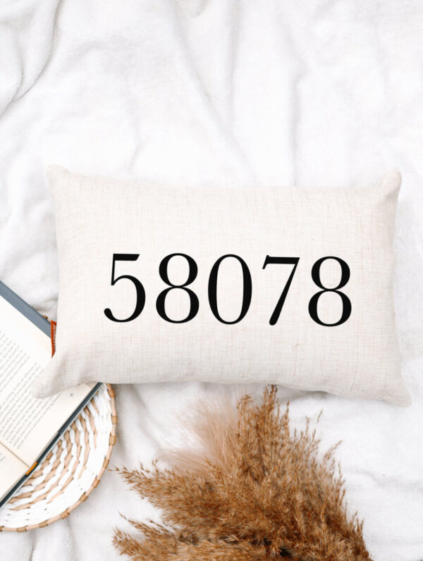 Product image of Classic Zip Code Pillow