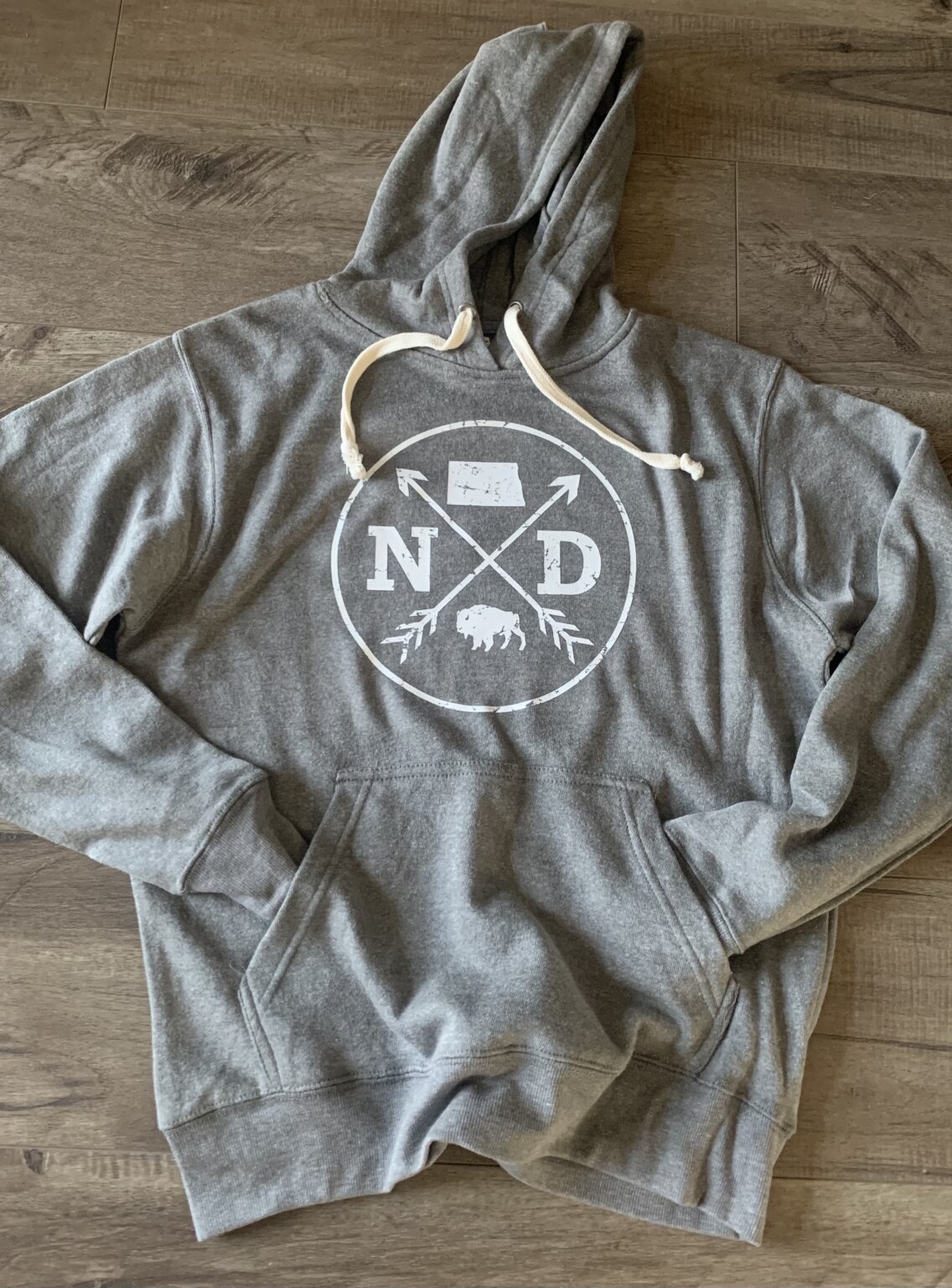 North Dakota Logo Hooded Sweatshirt - Shop North Dakota