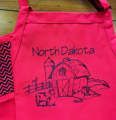 Product image of North Dakota Farm Scene Apron