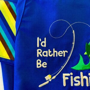 Product image of I’d Rather Be Fishing Apron