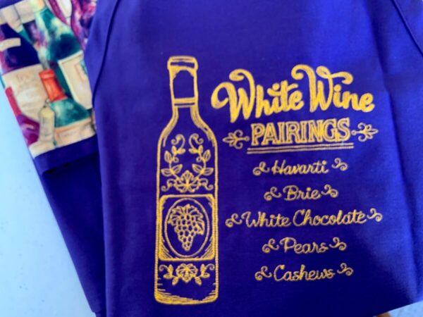 Shop North Dakota White Wine Pairings Apron