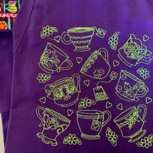 Product image of Scattered Tea Cups Apron
