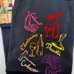 Product image of Wine words Apron