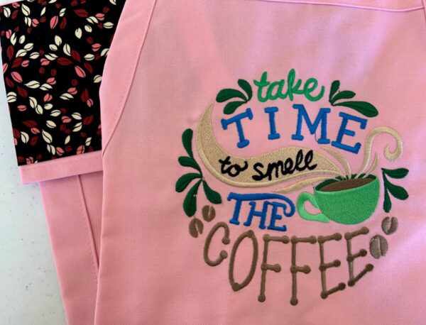 Product image of Take Time to smell The Coffee Apron