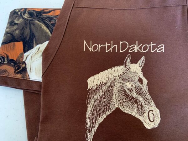 Product image of North Dakota Horse Apron