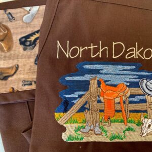 Product image of North Dakota Cowboy Apron