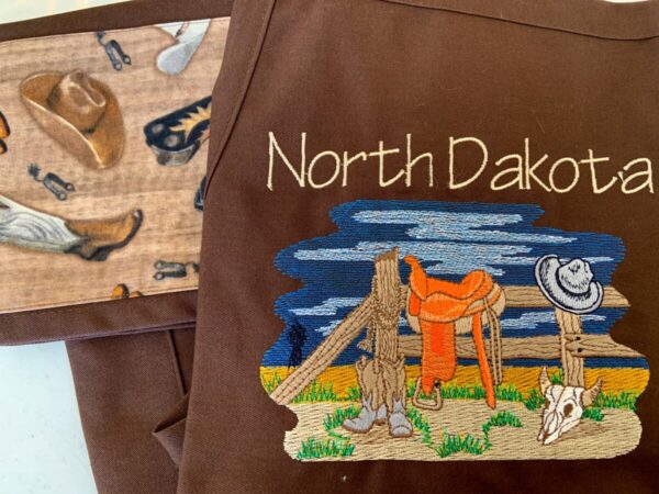 Product image of North Dakota Cowboy Apron