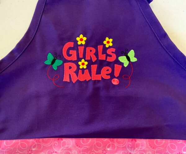 Product image of Child Apron-Girls Rule