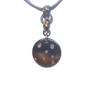 Product image of Fire Torched Enamel Pendant
