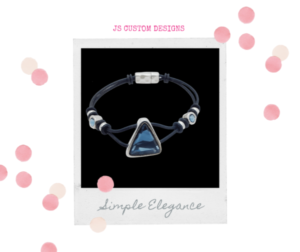 Product image of Caribbean Blue Swarovski Crystal Bracelet