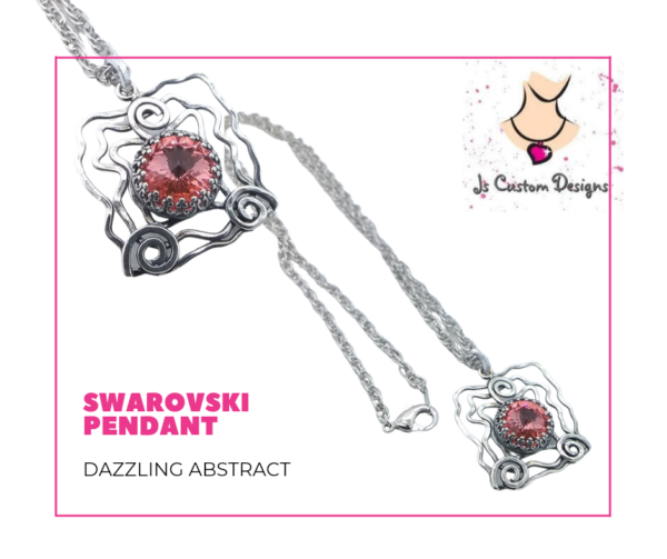 Product image of Padaposh Swarovski Rivoli Crystal Necklace