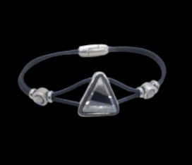 Shop North Dakota Smoky Diamond Swarovski Crystal Bracelet