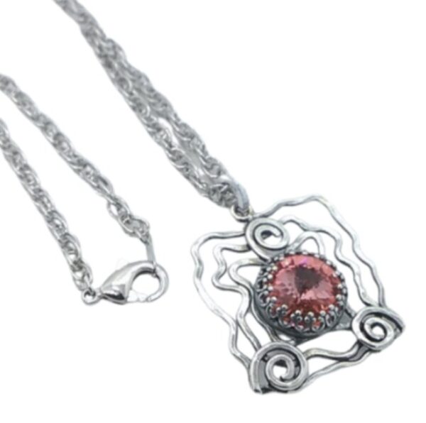 Product image of Padaposh Swarovski Rivoli Crystal Necklace