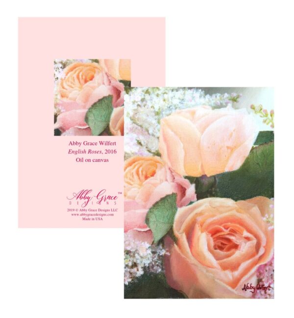 Shop North Dakota English Roses Greeting Card