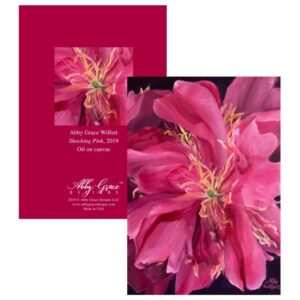Shop North Dakota Shocking Pink Greeting Card