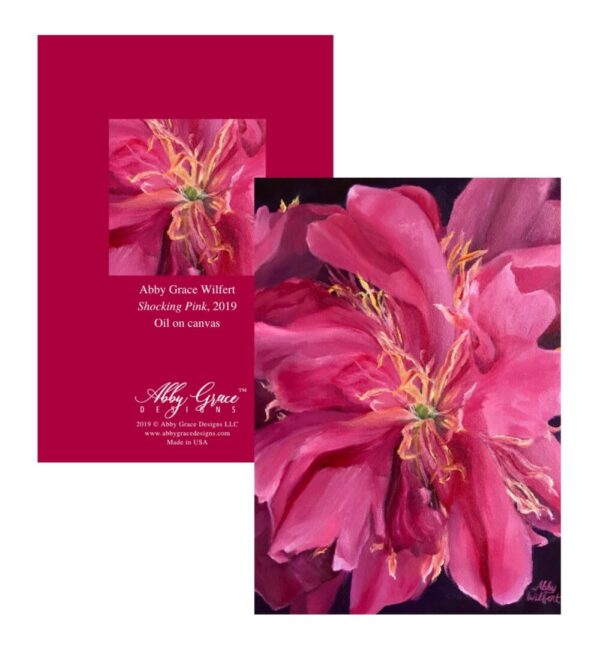 Product image of Shocking Pink Greeting Card