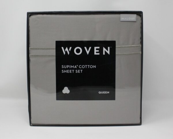 Product image of Supima Cotton Woven Queen Sheet Set