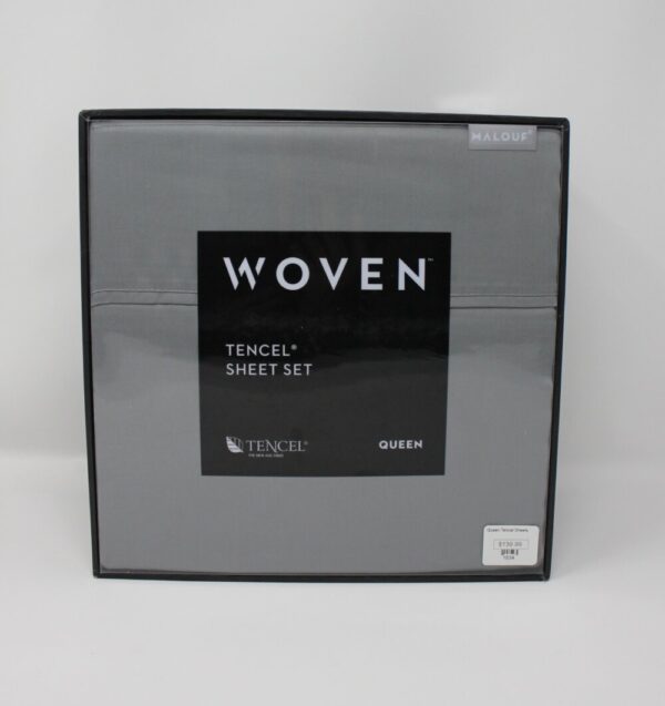 Product image of Tencel Woven Queen Sheet Set – Gray