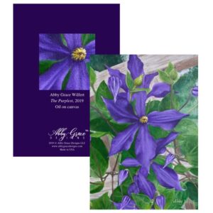 Shop North Dakota The Purplest Greeting Card