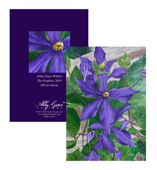Product image of The Purplest Greeting Card