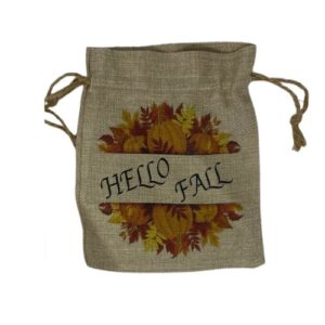 Product image of Fall Faux Burlap Bag