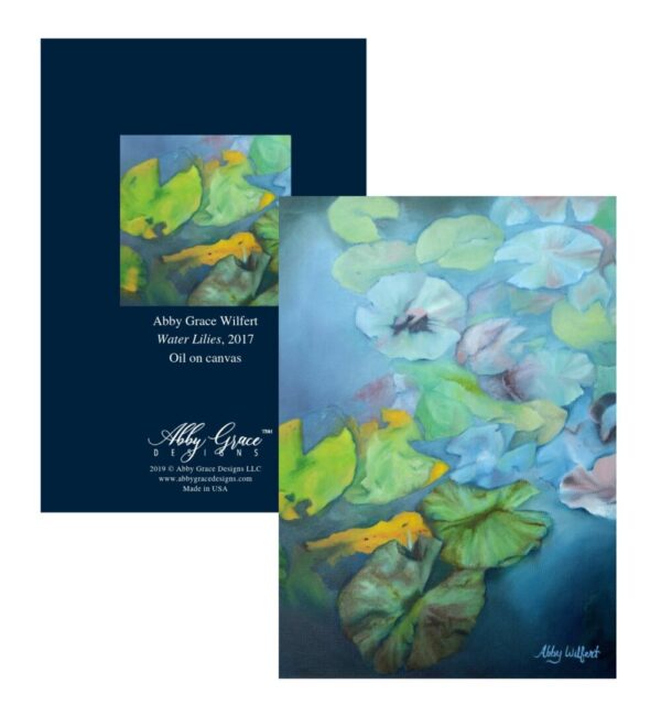 Product image of Water Lilies Greeting Card