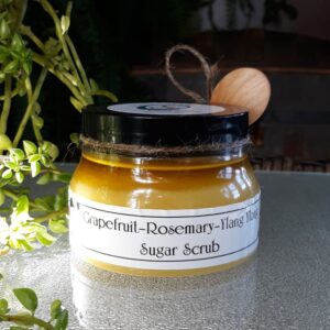 Product image of Grapefruit-Rosemary-Ylang Ylang Sugar Scrub