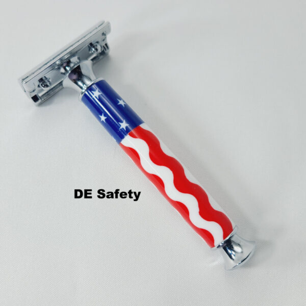 Product image of Wavy American Flag Razor Handle