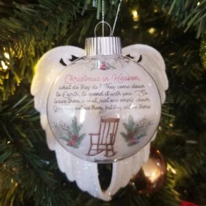 Shop North Dakota Christmas in Heaven Ornament