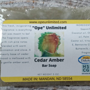 Product image of Cedar Amber Soap 5oz