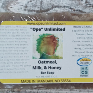 Shop North Dakota Oatmeal, Goats Milk, & Honey Soap 5oz