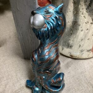 Product image of Upcycled baby tiger wall hanging