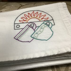 Product image of Morning Sunrise themed flour sack towel
