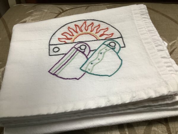 Product image of Morning Sunrise themed flour sack towel