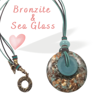 Product image of BRONZITE DONUT NECKLACE