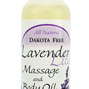 Shop North Dakota Dakota Free Lavender Lite Massage & Body Oil 4 oz
