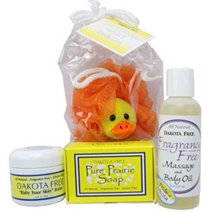Product image of Dakota Free Natural Baby Bath Set