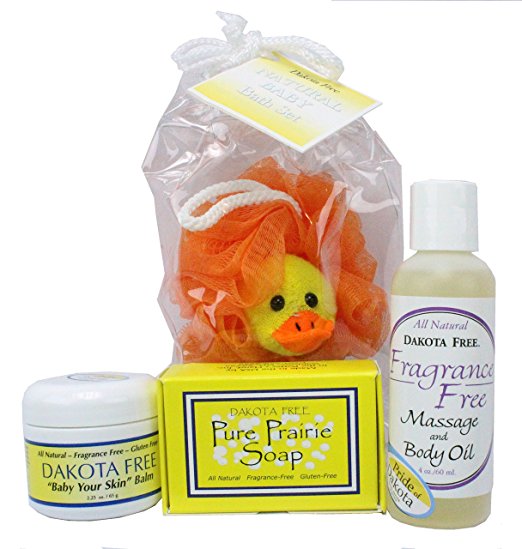 Product image of Dakota Free Natural Baby Bath Set