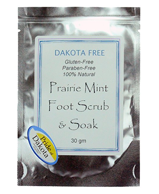 Shop North Dakota Dakota Free Prairie Mint Foot Scrub & Soak – 30 gm packet