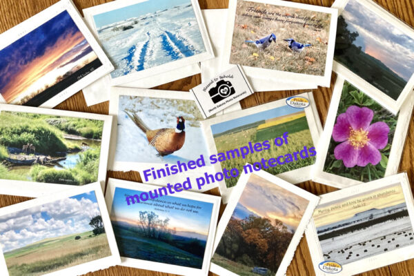 Product image of ND Sunset with Verse of Encouragement – Photo Cards
