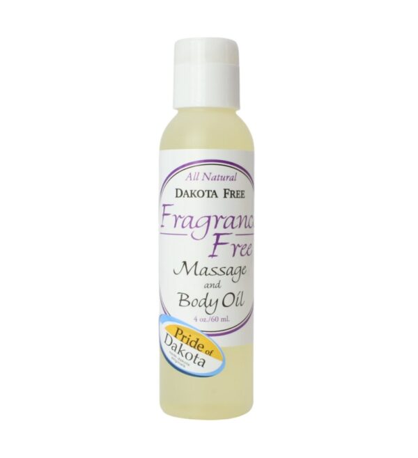 Product image of Dakota Free Fragrance-Free Massage & Body Oil 4 oz