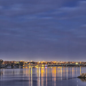 Product image of Lights of Bismarck on the Missouri River – Photo