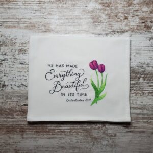 Product image of Embroidered Dish Towel – Everything Beautiful