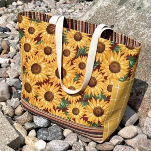 Shop North Dakota Everyday Tote Bag Sunflower