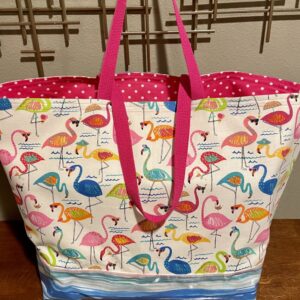 Product image of Oversized Tote Flamingo