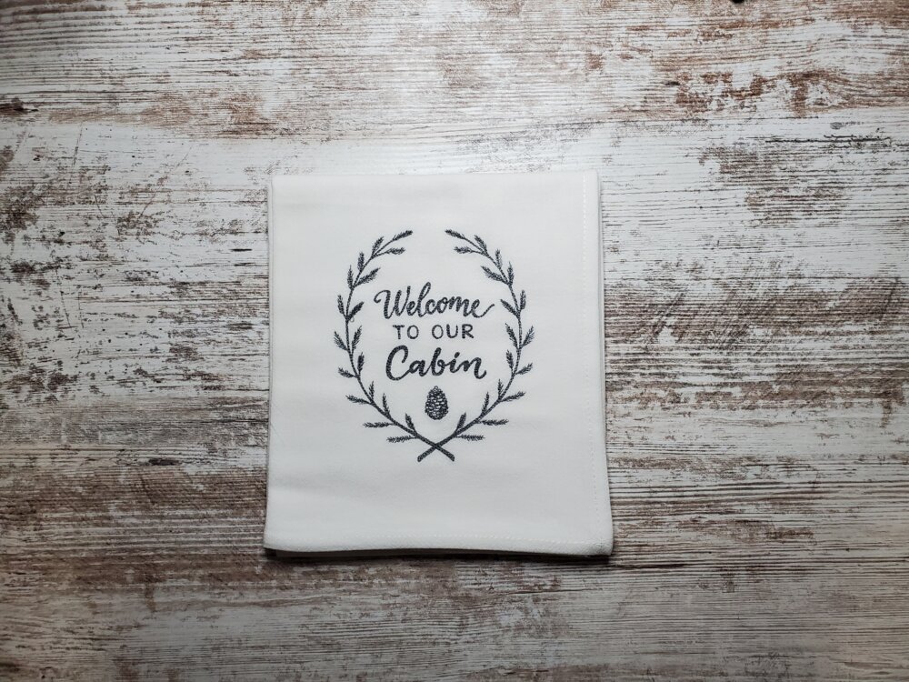 Cabin Dish Towel 