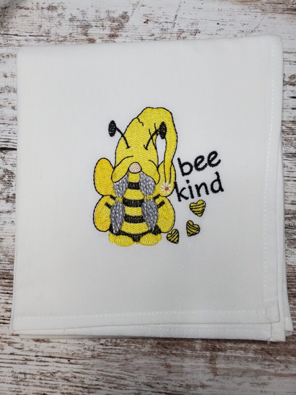 Product image of Embroidered Dish Towel – Bee Kind